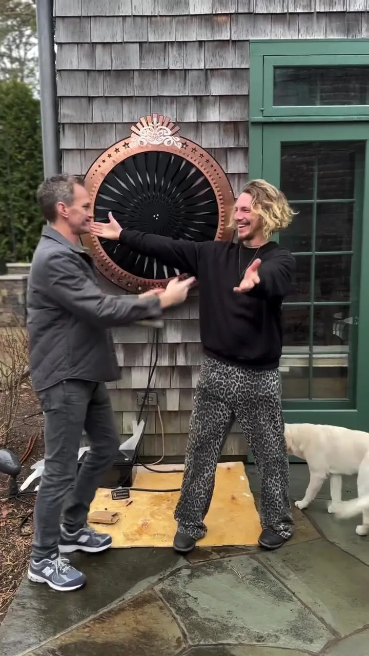 Magical Madness – A private commission for Neil Patrick Harris – an illusionary wheel full of magic, made for his home.
