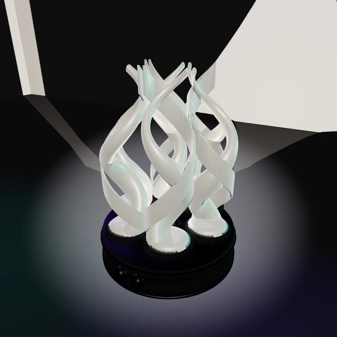 FlowMo Double Spiral – White